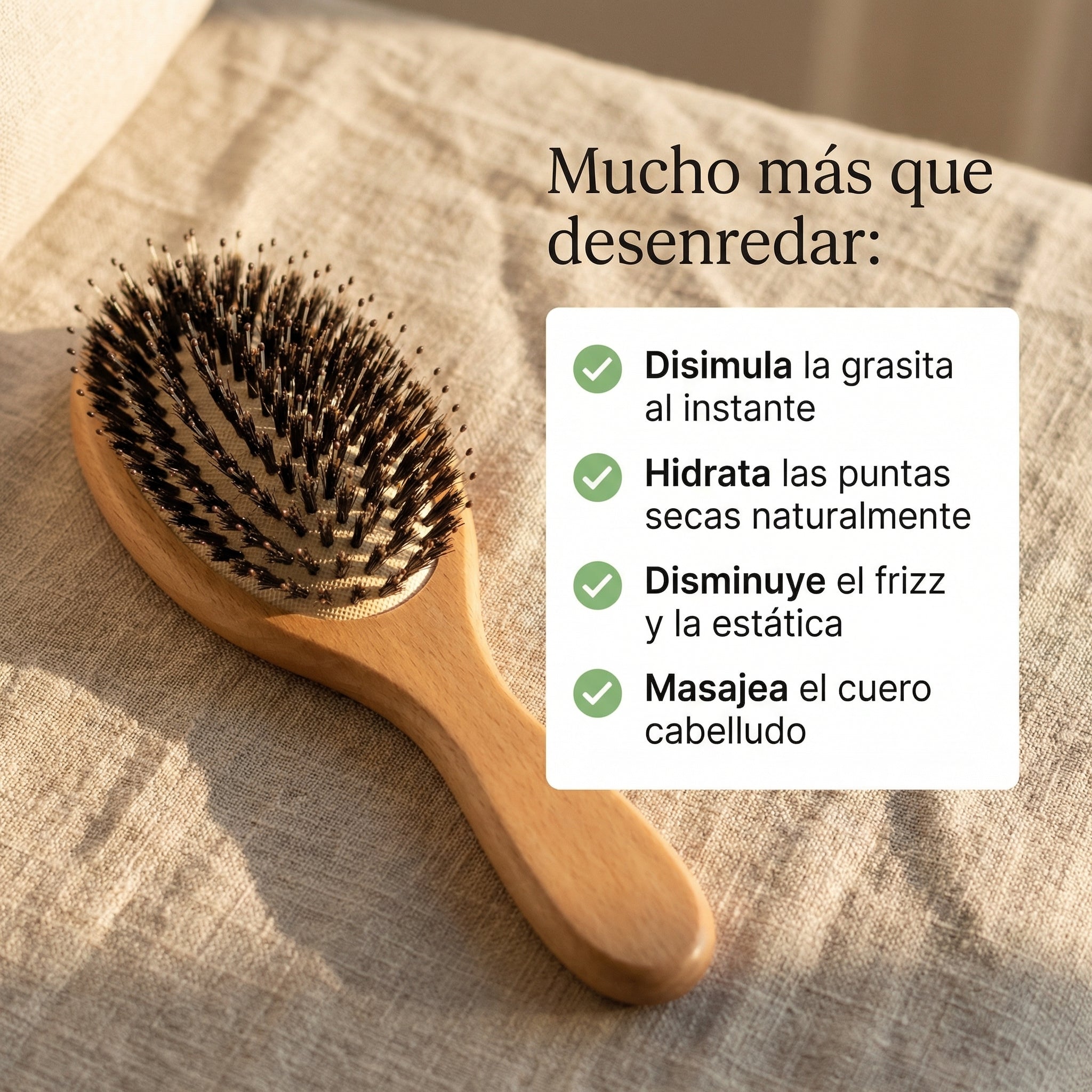 Cepillo Equilibrante de Raíces y Puntas